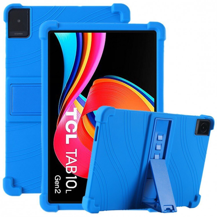 Силиконовый чехол для TCL TAB 10 Gen 2, 8496G, 8196G (синий)
