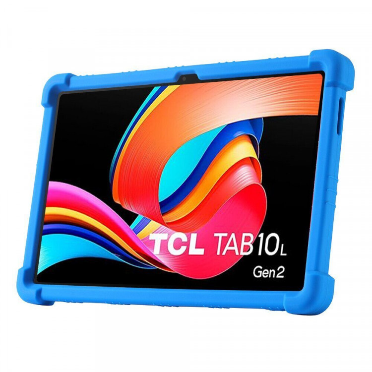 Силиконовый чехол для TCL TAB 10 Gen 2, 8496G, 8196G (синий)