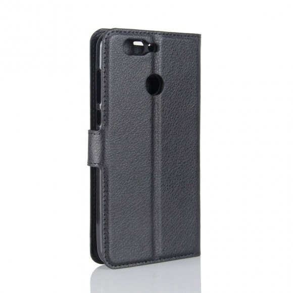 Чехол с визитницей для Huawei Nova 2 (черный) Чехол с визитницей для Huawei Nova 2 (черный)