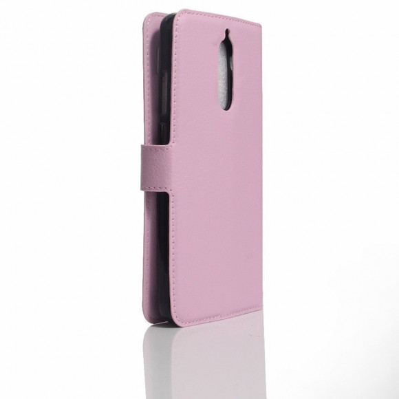 Чехол с визитницей для Huawei Mate 9 Pro (розовый)
