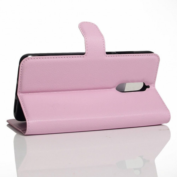 Чехол с визитницей для Huawei Mate 9 Pro (розовый)