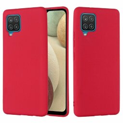 Силиконовый чехол Mobile Shell для Samsung Galaxy A22 (красный)
