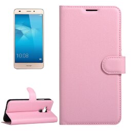 Чехол с визитницей для Huawei Honor 5c (розовый)