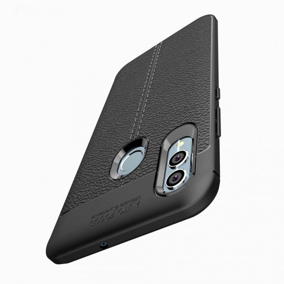 Чехол-накладка Litchi Grain для Huawei Honor 10 Lite / P Smart (2019) (черный) Чехол-накладка Litchi Grain для Huawei Honor 10 Lite / P Smart (2019) (черный)