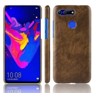 Кожаная накладка-чехол Litchi Texture для Huawei Honor View 20 (коричневый) Кожаная накладка-чехол Litchi Texture для Huawei Honor View 20 (коричневый)