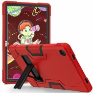 Гибридный TPU чехол для Lenovo Tab M10 Plus (Gen 3) / Lenovo Xiaoxin Pad 2022 (красный + черный) Гибридный TPU чехол для Lenovo Tab M10 Plus (Gen 3) / Lenovo Xiaoxin Pad 2022 (красный + черный)