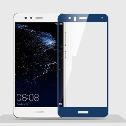 Защитное стекло 3D для Huawei P10 Lite (голубой)