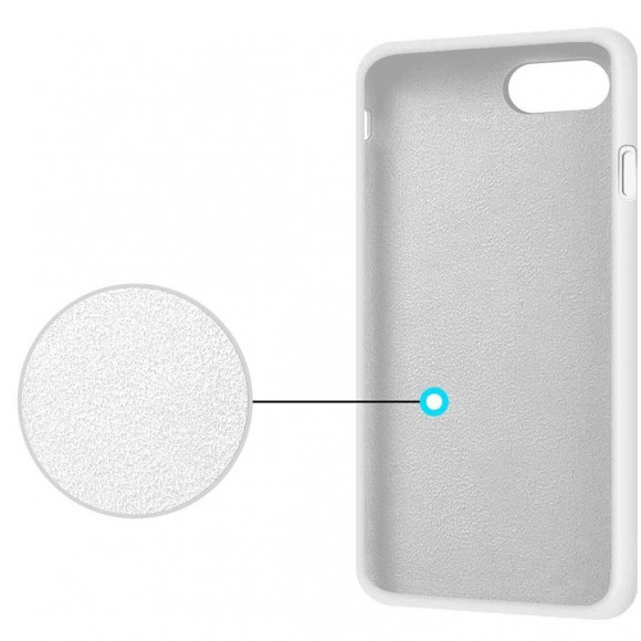 Силиконовый чехол Mobile Shell для iPhone 8 / iPhone 7 / iPhone SE (2020) / iPhone SE (2022) (белый) Силиконовый чехол Mobile Shell для iPhone 8 / iPhone 7 / iPhone SE (2020) / iPhone SE (2022) (белый)