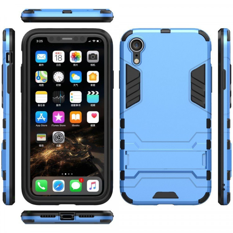 Чехол Duty Armor для iPhone XR (голубой)