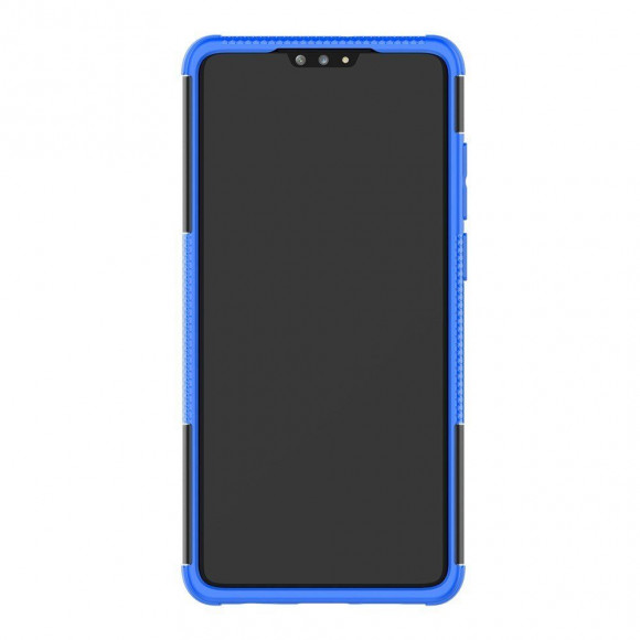 Чехол Hybrid Armor для Huawei P30 (черный + голубой) Чехол Hybrid Armor для Huawei P30 (черный + голубой)