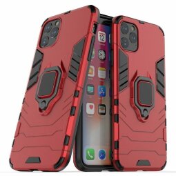 Чехол Armor Ring Holder для iPhone 11 Pro (красный)
