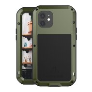 Гибридный чехол LOVE MEI для iPhone 12 (темно-зеленый) Гибридный чехол LOVE MEI для iPhone 12 (темно-зеленый)