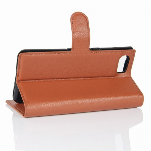 Чехол с визитницей для BlackBerry Keyone (коричневый)