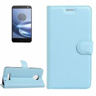 Чехол с визитницей для Motorola Moto Z Force (голубой) Чехол с визитницей для Motorola Moto Z Force (голубой)