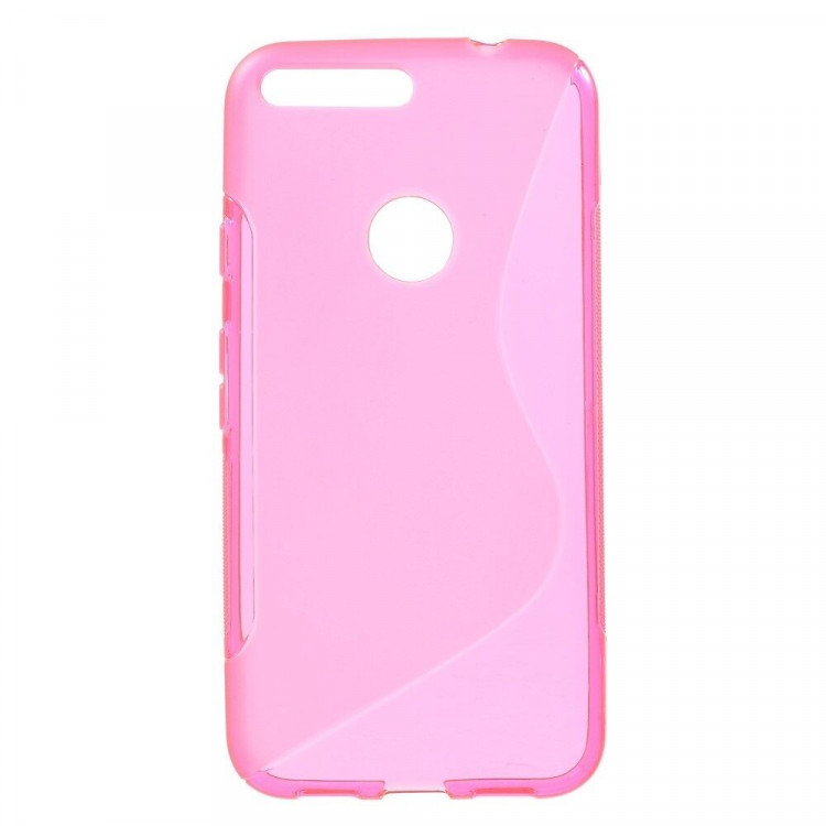 Нескользящий чехол для Google Pixel XL (малиновый)