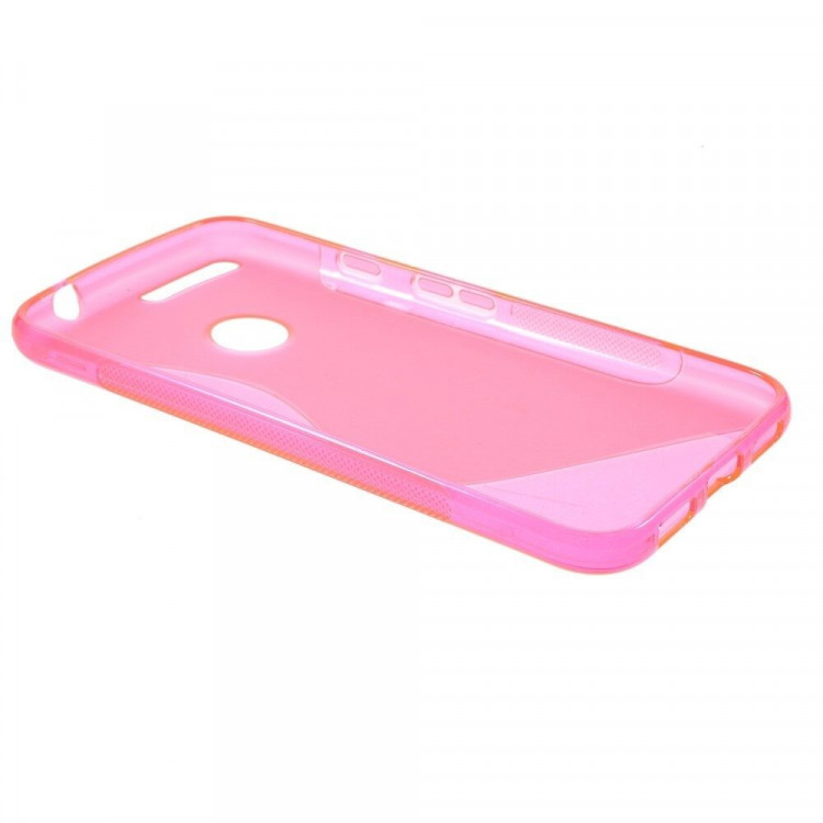 Нескользящий чехол для Google Pixel XL (малиновый)