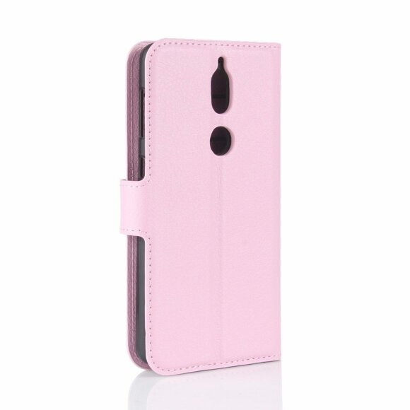 Чехол с визитницей для Nokia 7 (розовый) Чехол с визитницей для Nokia 7 (розовый)