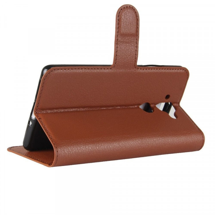 Чехол с визитницей для Nokia 8 Sirocco (коричневый)