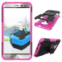 Чехол Hybrid Armor для ASUS Zenfone 3 ZE552KL (черный + розовый)