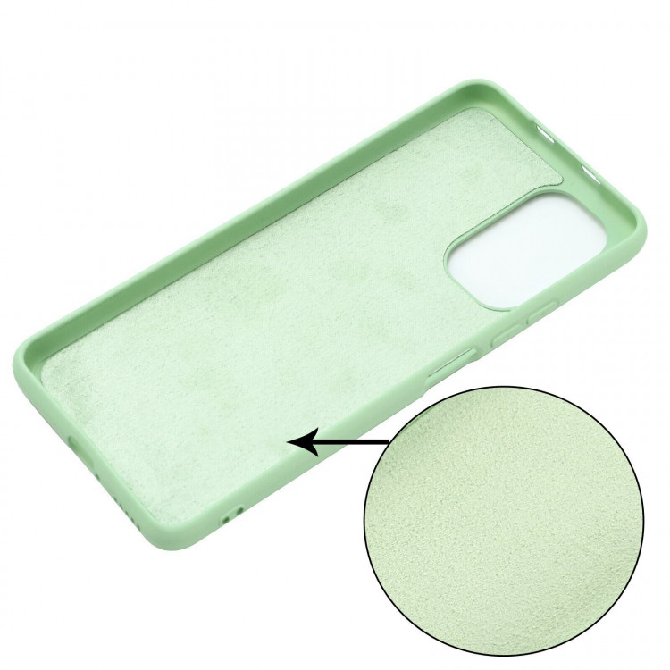 Силиконовый чехол Mobile Shell для Poco M3 Pro, Xiaomi Redmi Note 10 5G (зеленый)