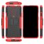 Чехол Hybrid Armor для OnePlus 7T Pro (черный + красный)