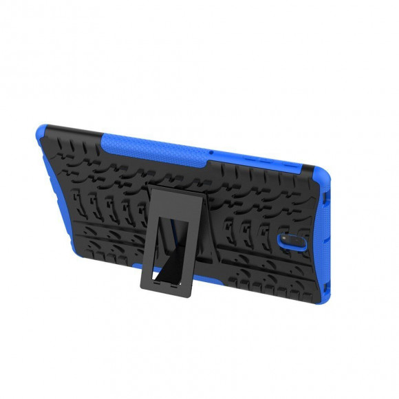 Чехол Hybrid Armor для Samsung Galaxy Tab S4 10.5 SM-T830 / SM-T835 (черный + голубой)
