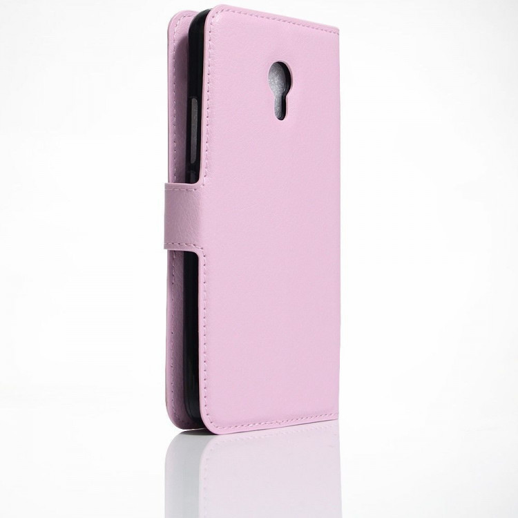 Чехол с визитницей для Meizu MX4 Pro (розовый)