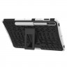 Чехол Hybrid Armor для Samsung Galaxy Tab S7+ (Plus) SM-T970 / SM-T975 и Galaxy Tab S8+ (Plus) SM-X800 / SM-X806 (черный + белый)