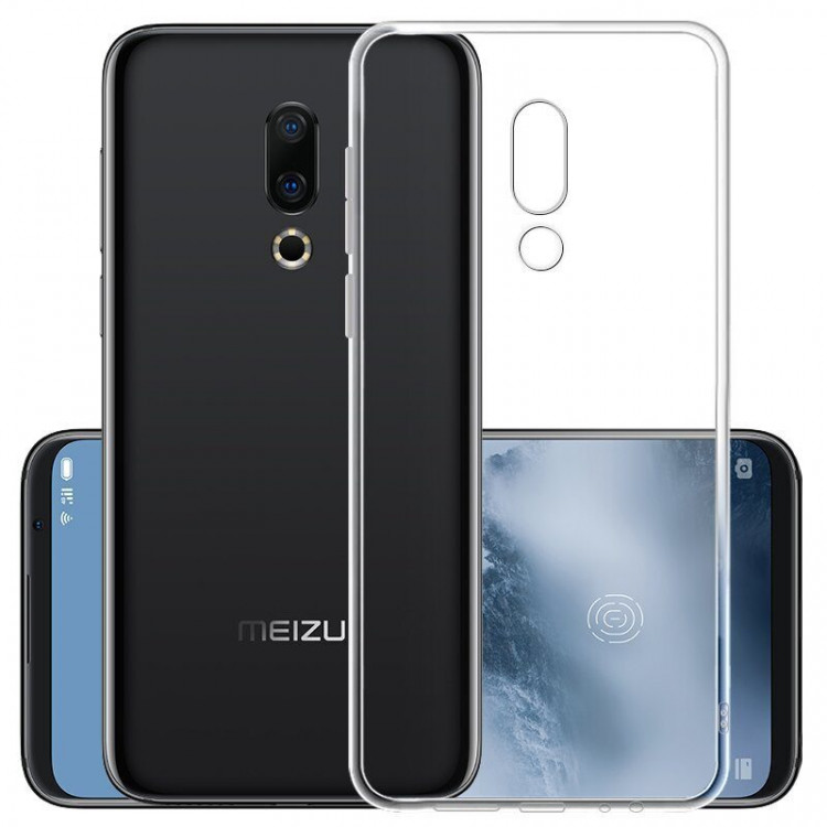 Силиконовый TPU чехол для MEIZU 16 Plus