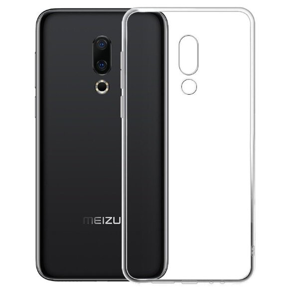 Силиконовый TPU чехол для MEIZU 16 Plus Силиконовый TPU чехол для MEIZU 16 Plus