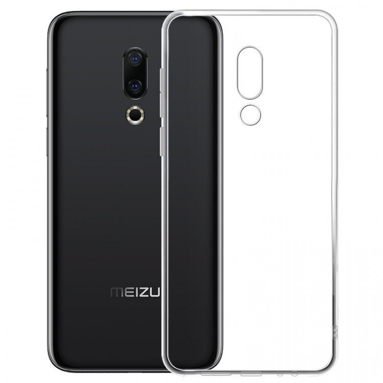 Силиконовый TPU чехол для MEIZU 16 Plus