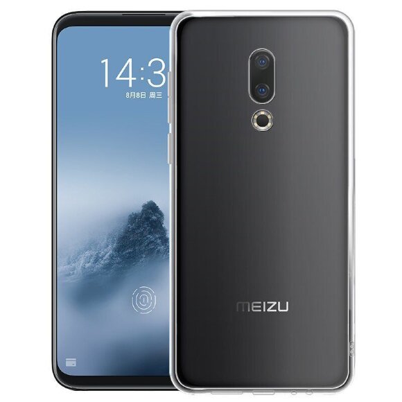 Силиконовый TPU чехол для MEIZU 16 Plus Силиконовый TPU чехол для MEIZU 16 Plus