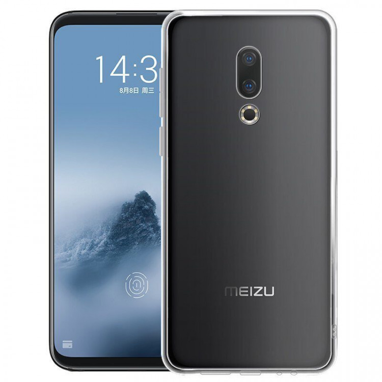 Силиконовый TPU чехол для MEIZU 16 Plus