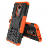 Чехол Hybrid Armor для Xiaomi Redmi 5 Plus (черный + оранжевый)
