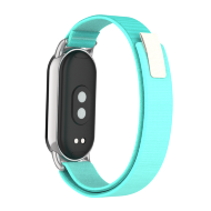 Ремешок с нейлоновой петлей для Xiaomi Mi Smart Band 8, Xiaomi Mi Band 8 (голубой) Ремешок с нейлоновой петлей для Xiaomi Mi Smart Band 8, Xiaomi Mi Band 8 (голубой)