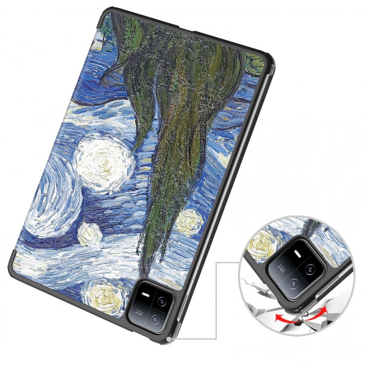 Чехол Smart Case для Xiaomi Pad 6, Xiaomi Pad 6 Pro (Starry Sky)