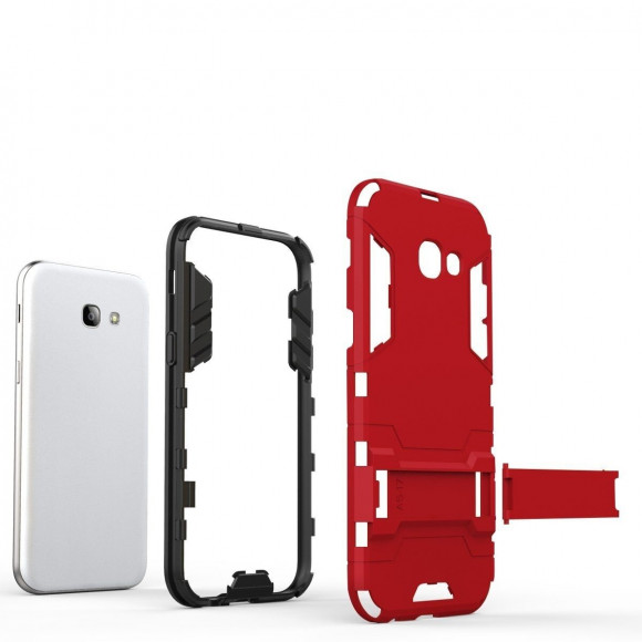 Чехол Duty Armor для Samsung Galaxy A3 (2017) SM-A320F (красный)