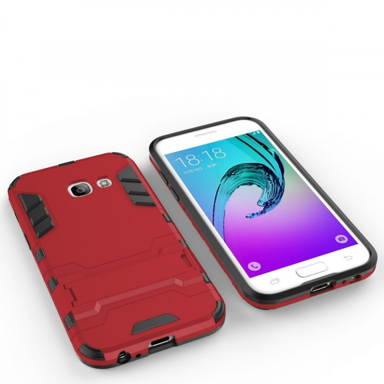 Чехол Duty Armor для Samsung Galaxy A3 (2017) SM-A320F (красный)
