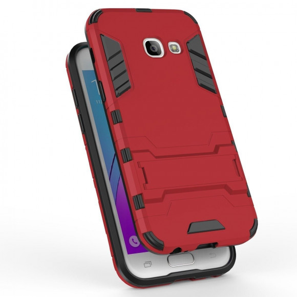 Чехол Duty Armor для Samsung Galaxy A3 (2017) SM-A320F (красный)
