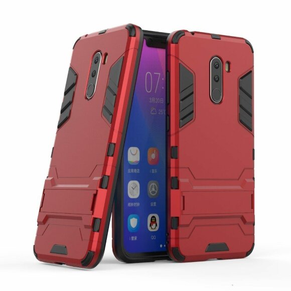 Чехол Duty Armor для Xiaomi Pocophone F1 / Poco F1 (красный)