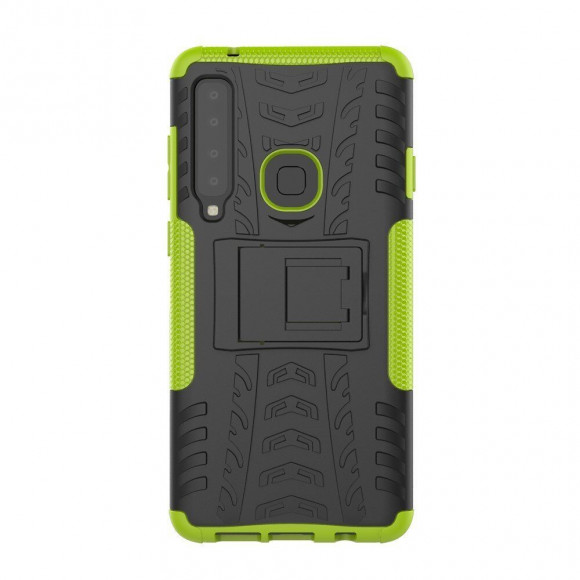 Чехол Hybrid Armor для Samsung Galaxy A9 (2018) (черный + зеленый) Чехол Hybrid Armor для Samsung Galaxy A9 (2018) (черный + зеленый)