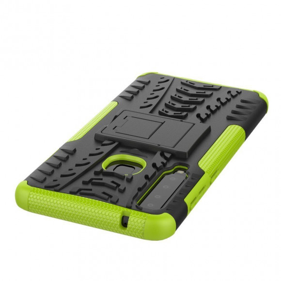 Чехол Hybrid Armor для Samsung Galaxy A9 (2018) (черный + зеленый) Чехол Hybrid Armor для Samsung Galaxy A9 (2018) (черный + зеленый)