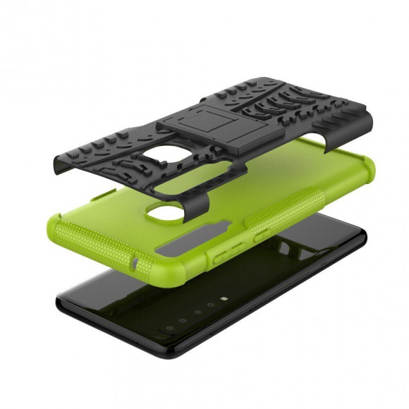 Чехол Hybrid Armor для Samsung Galaxy A9 (2018) (черный + зеленый) Чехол Hybrid Armor для Samsung Galaxy A9 (2018) (черный + зеленый)