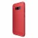 Чехол-накладка Carbon Fibre для Samsung Galaxy S8+ (красный)