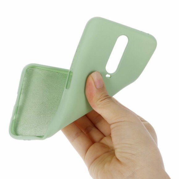 Силиконовый чехол Mobile Shell для Xiaomi Redmi K30 (зеленый) Силиконовый чехол Mobile Shell для Xiaomi Redmi K30 (зеленый)