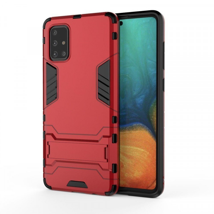 Чехол Duty Armor для Samsung Galaxy A71 (красный)