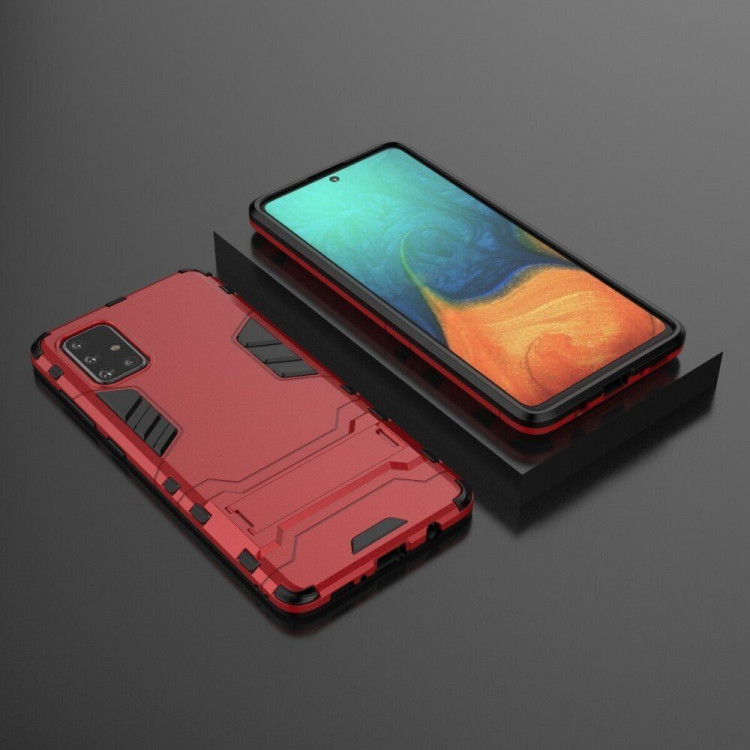 Чехол Duty Armor для Samsung Galaxy A71 (красный)