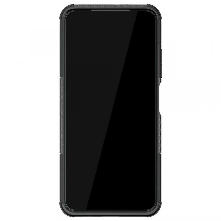 Чехол Hybrid Armor для Xiaomi Redmi Note 10 / Redmi Note 10S / Poco M5S (черный)