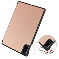Планшетный чехол для HONOR Pad X9, ELN-W09, 5301AGJC (розовое золото)