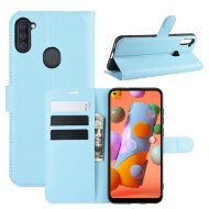 Чехол для Samsung Galaxy A11 / Galaxy M11 (голубой) Чехол для Samsung Galaxy A11 / Galaxy M11 (голубой)